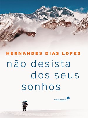 cover image of Não desista dos seus sonhos
